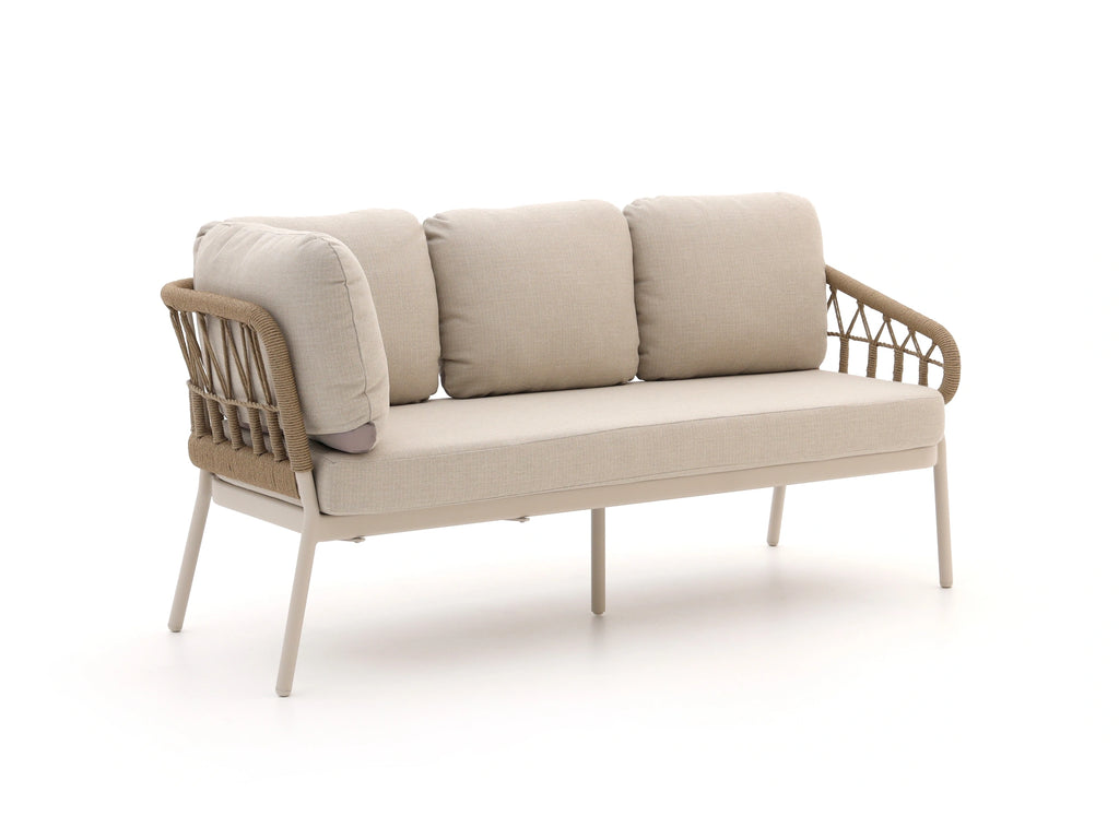Right-arm 3-seater rope sofa in Alfresco outdoor set – handcrafted by Outdoor Studio
