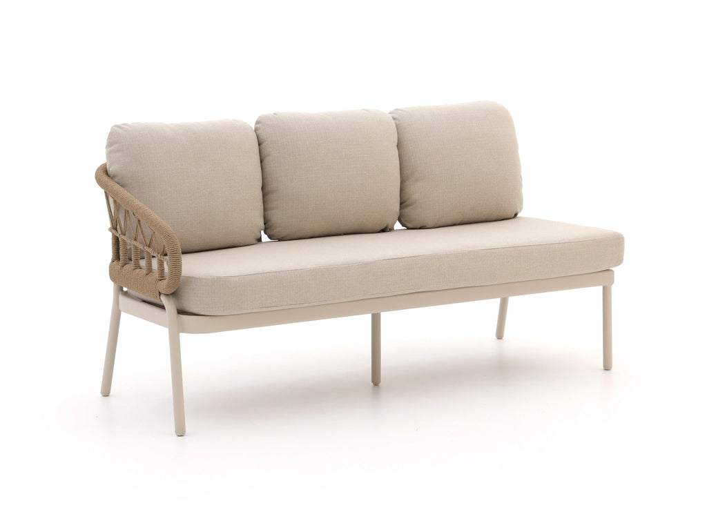 Right-arm 3-seater rope sofa in Alfresco outdoor set – handcrafted by Outdoor Studio