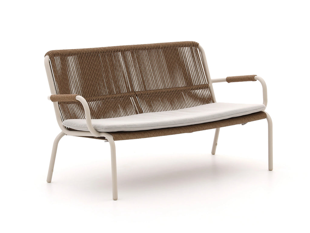 Chelsea 2-seater outdoor rope sofa – side view