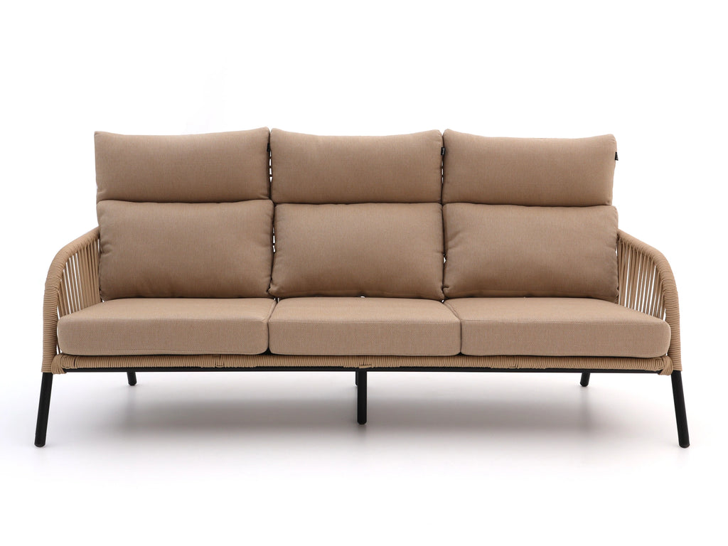 Chelsea outdoor sofa set with rope weave