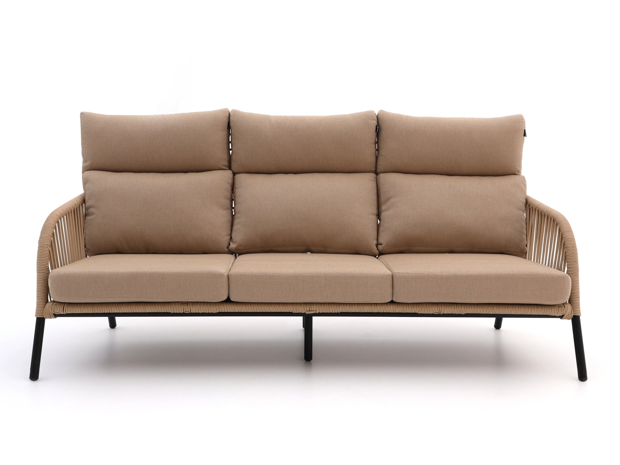 Chelsea outdoor sofa set with rope weave