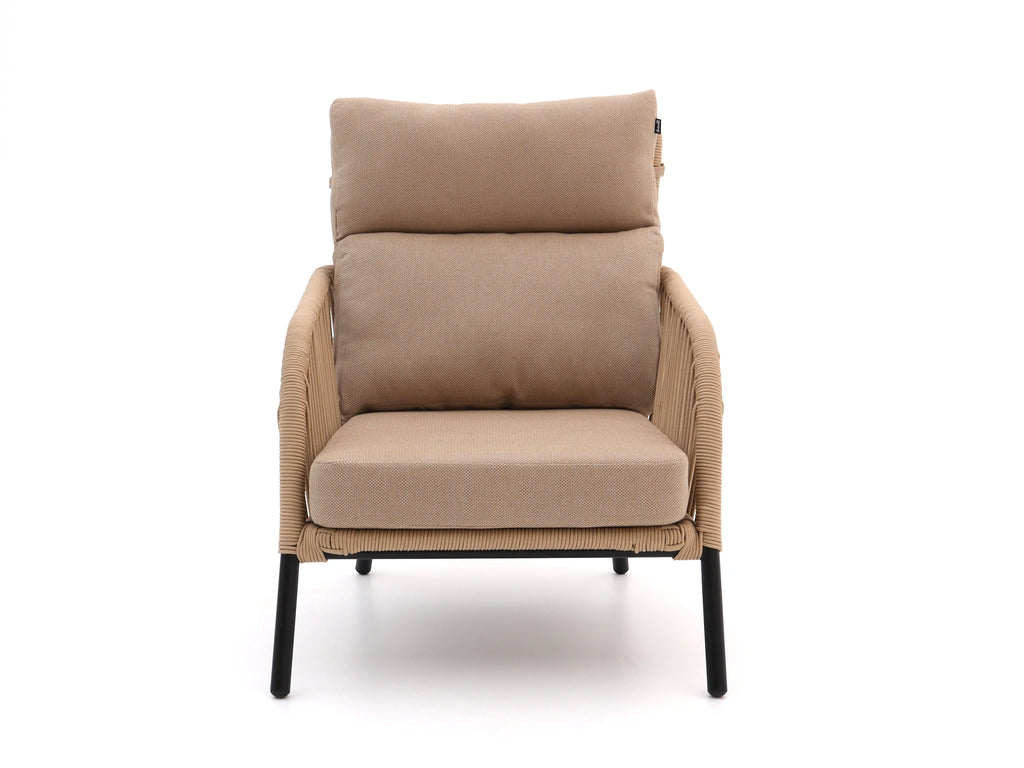 Chelsea outdoor sofa set with rope weave