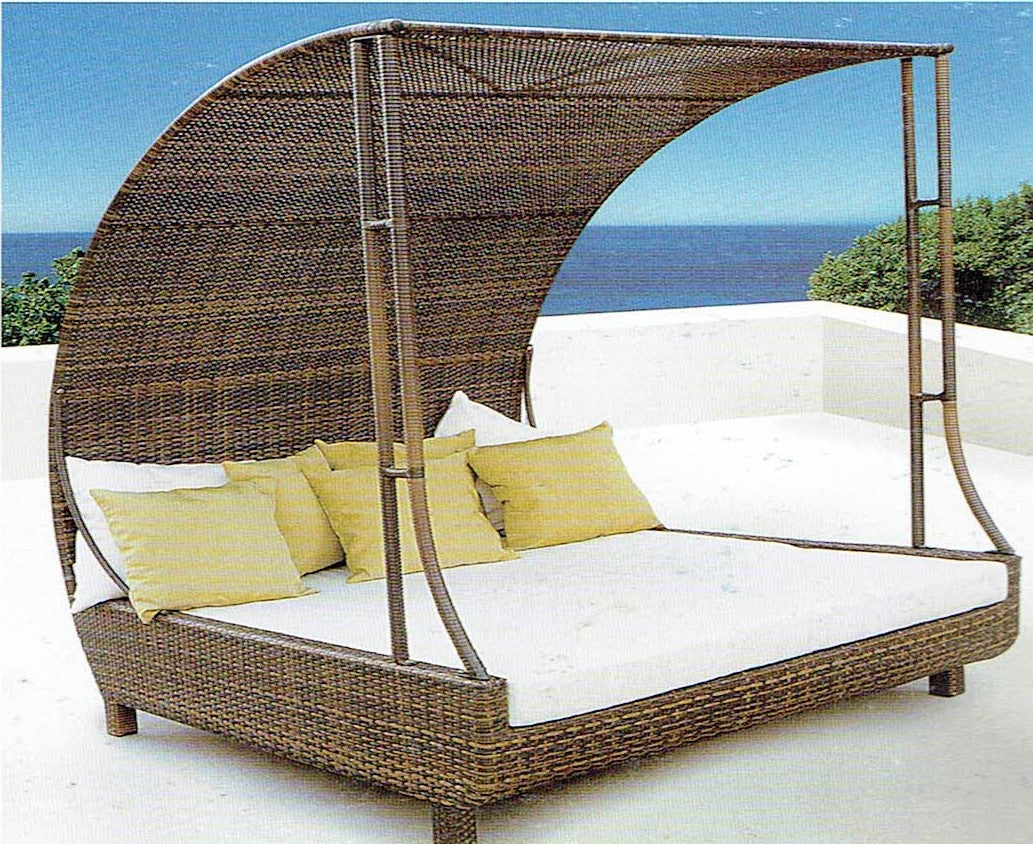 Eustace Outdoor Bed - Wicker World