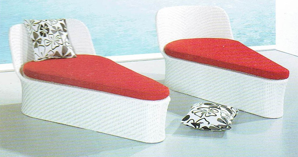 Amora Sun Lounger - Wicker World