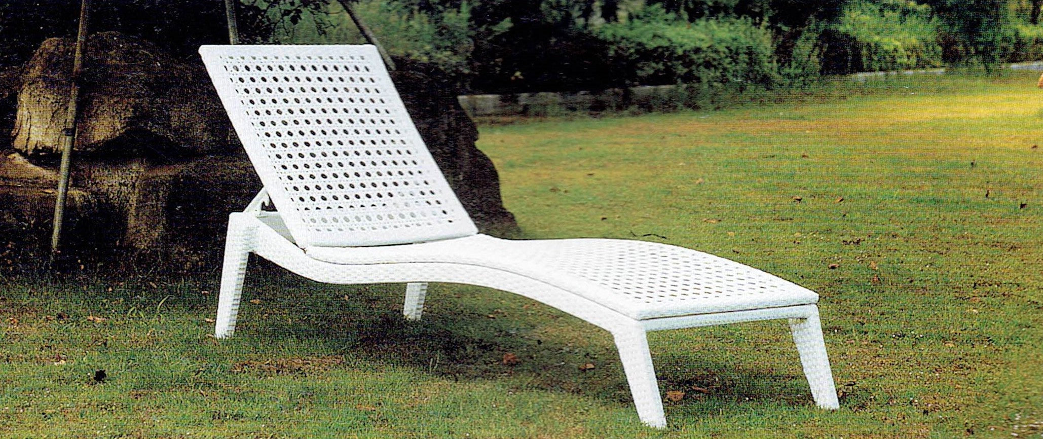 Clarabelle Sun Lounger - Wicker World
