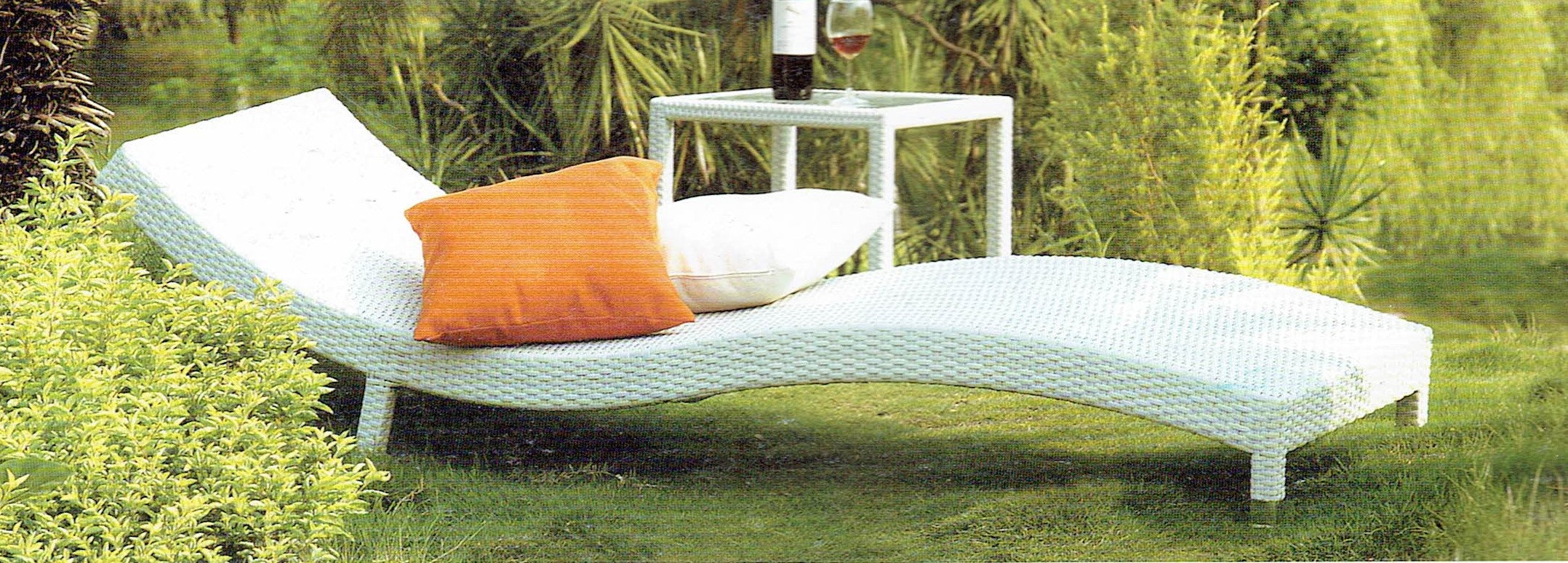 Eleanor Sun Lounger - Wicker World