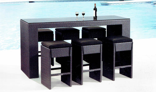 Kalman Italian Outdoor Bar Set