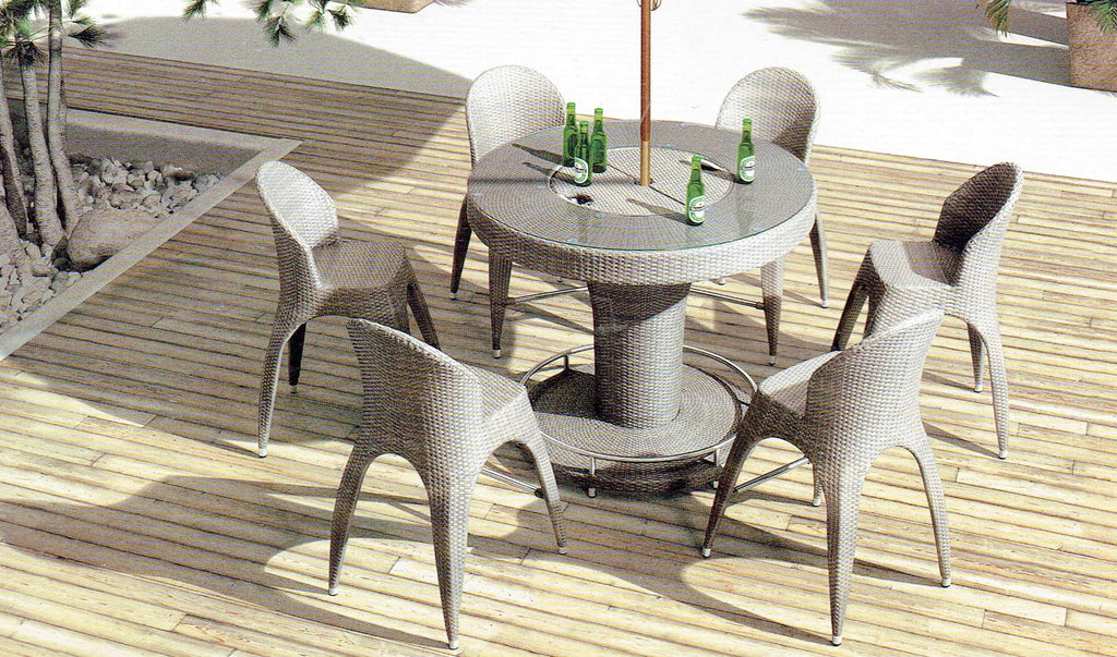 Barnett Bar Dining Set - OUTDOOR STUDIO