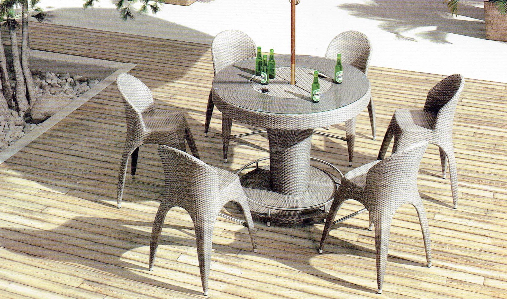 Barnett Bar Dining Set - OUTDOOR STUDIO