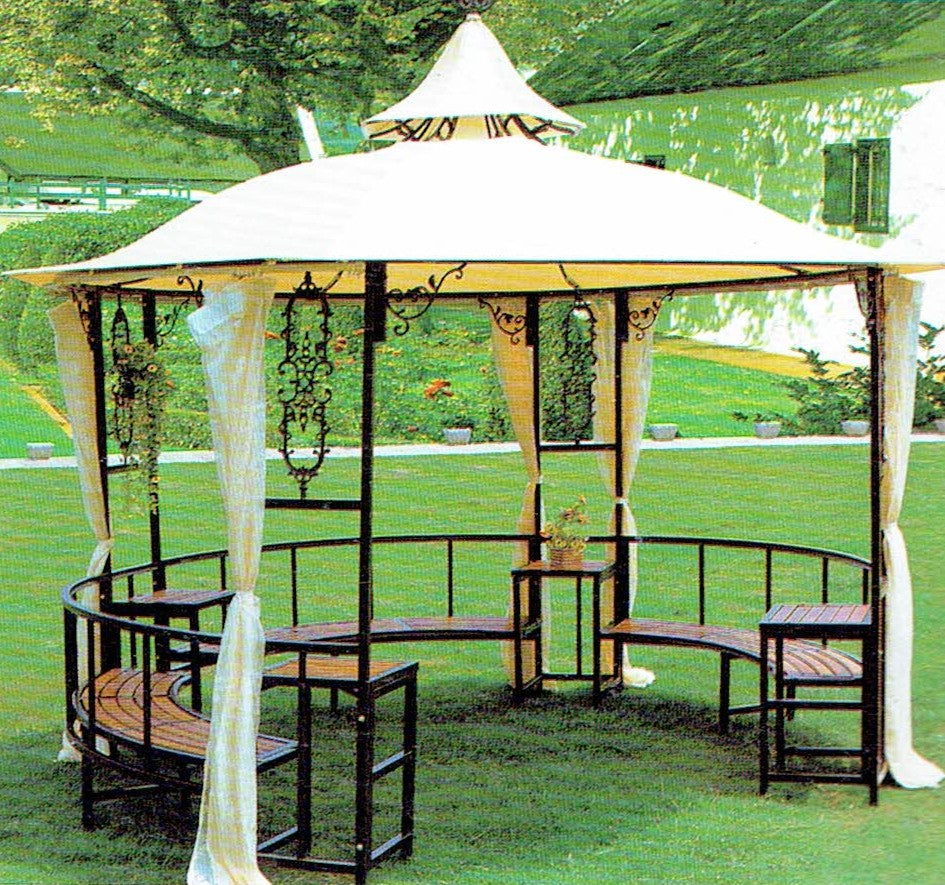 Apollo Outdoor Gazebo - Wicker World