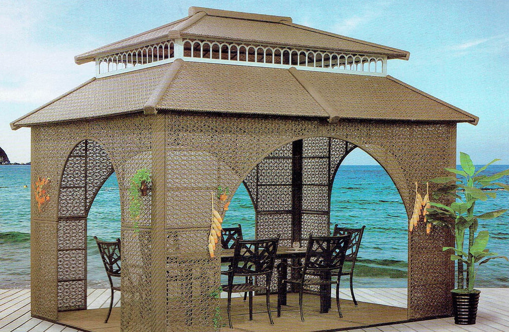 Abrial Outdoor Gazebo - Wicker World