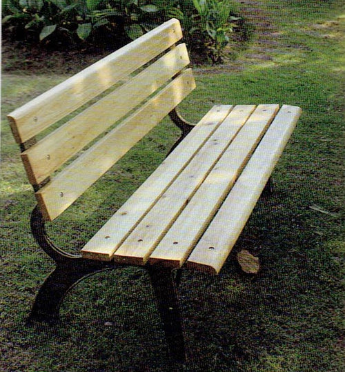 Amber Garden Bench