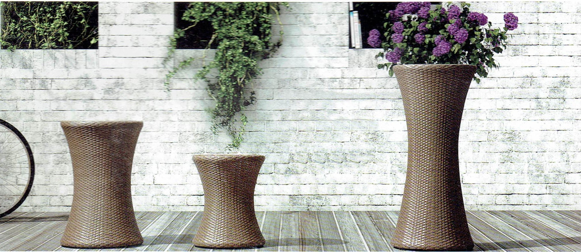 Elora Outdoor Planter - Wicker World