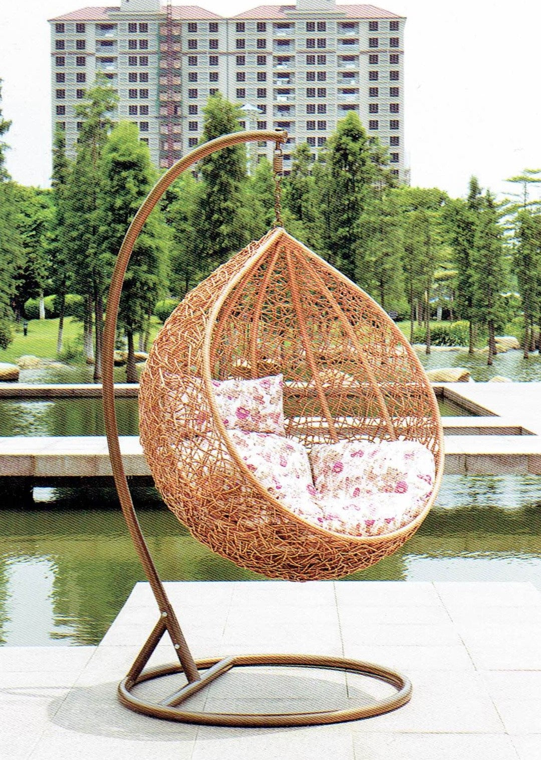 Elliot Swing Chair - Wicker World