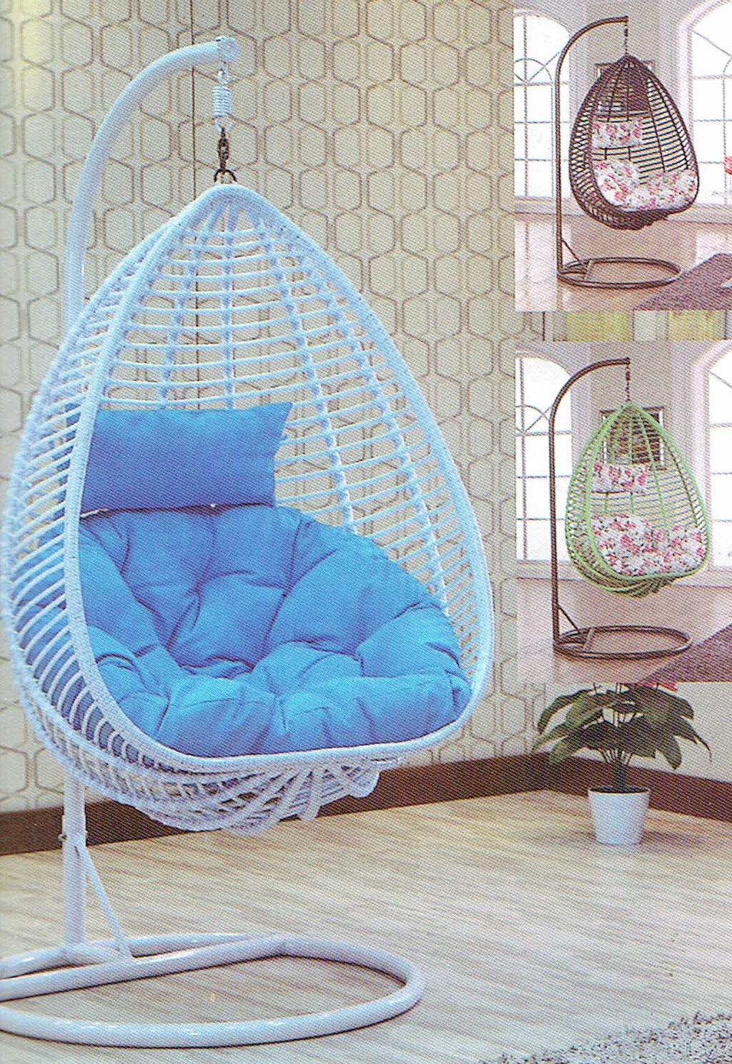 Bethany Swing Chair - Wicker World