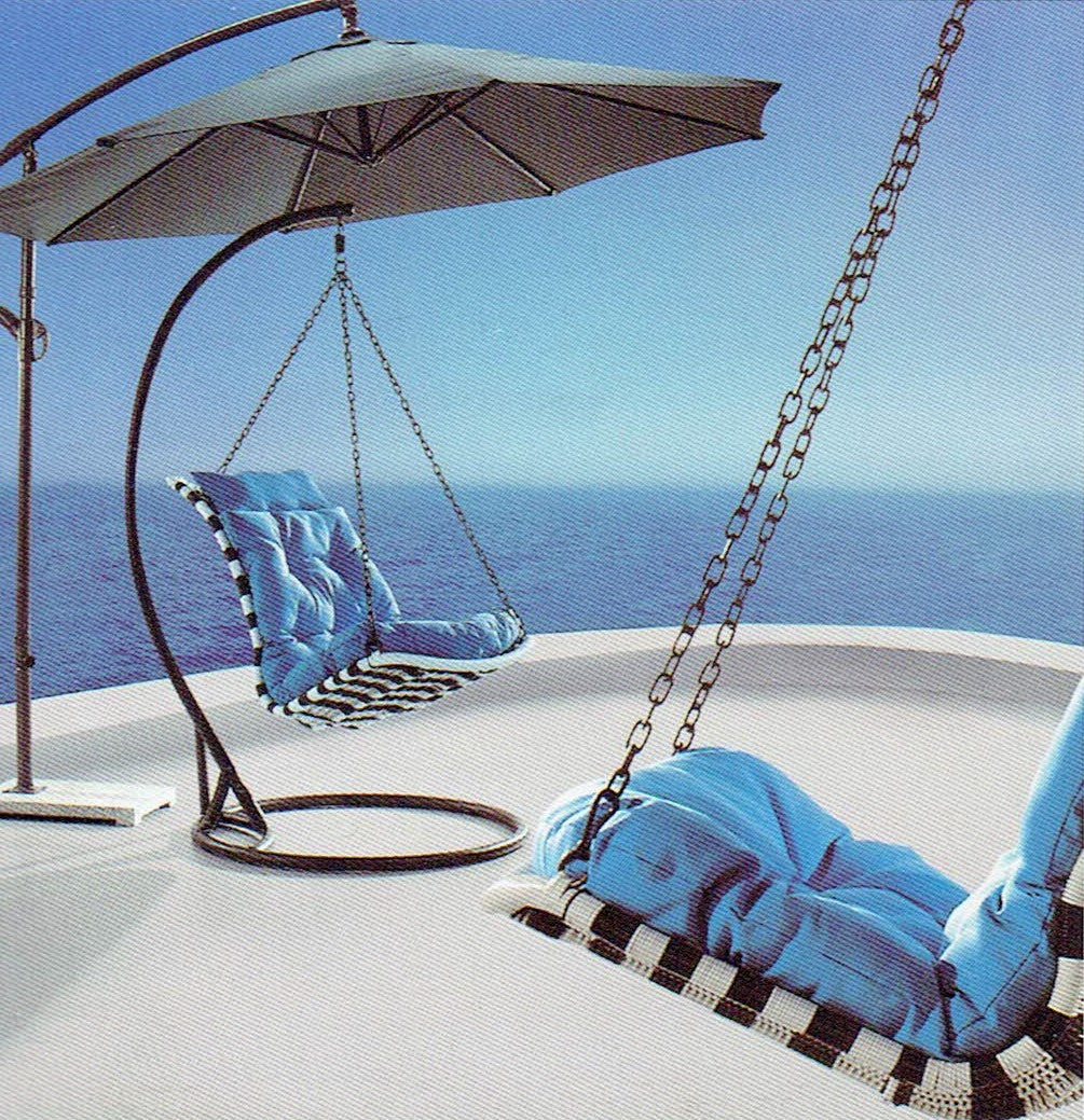Caspian Swing Chair - Wicker World